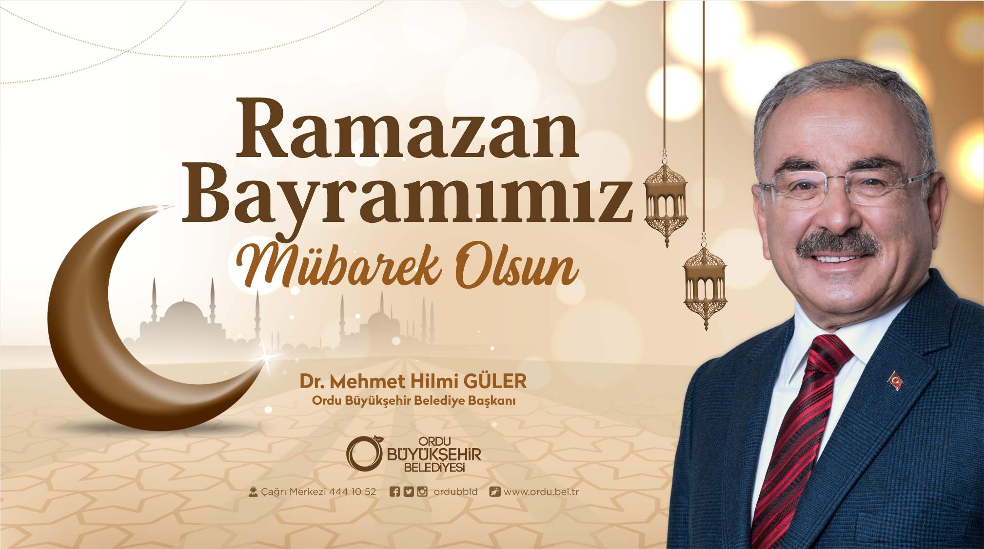 BAŞKAN GÜLER’DEN RAMAZAN BAYRAMI