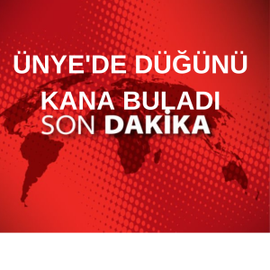 ÜNYE’DE DÜĞÜNÜ KANA BULADI