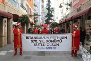 İSTANBUL’UN FETHİ COŞKUYLA KUTLANDI