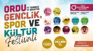 ORDU’DA 1 AY FESTİVAL VAR