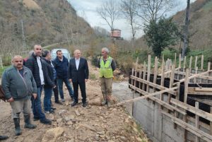 ÜNYE BELEDİYESİ’NDEN SU TAŞKINLARINA KALICI ÇÖZÜM