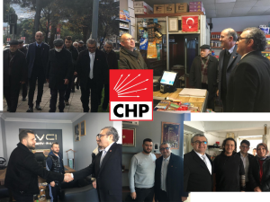 CHP’Lİ ADAY ÖZTÜRK, SIKILMADIK EL BIRAKMIYOR