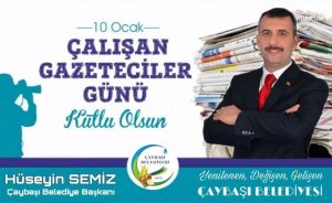 SEMİZ’DEN, GAZETECİLER GÜNÜ KUTLAMASI…