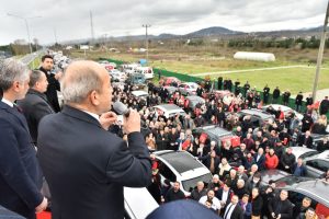 ZEKAİ SANA’YA ÜNYE’DE COŞKUYLA KARŞILAMA 