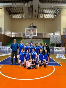 Meçhul asker ortaokulu spor kulübü basketbol U18 Kız takımı 5-7