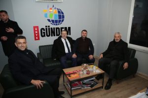 ENVER YILMAZ’DAN ÜNYE GÜNDEM’E NEZAKET ZİYARETİ