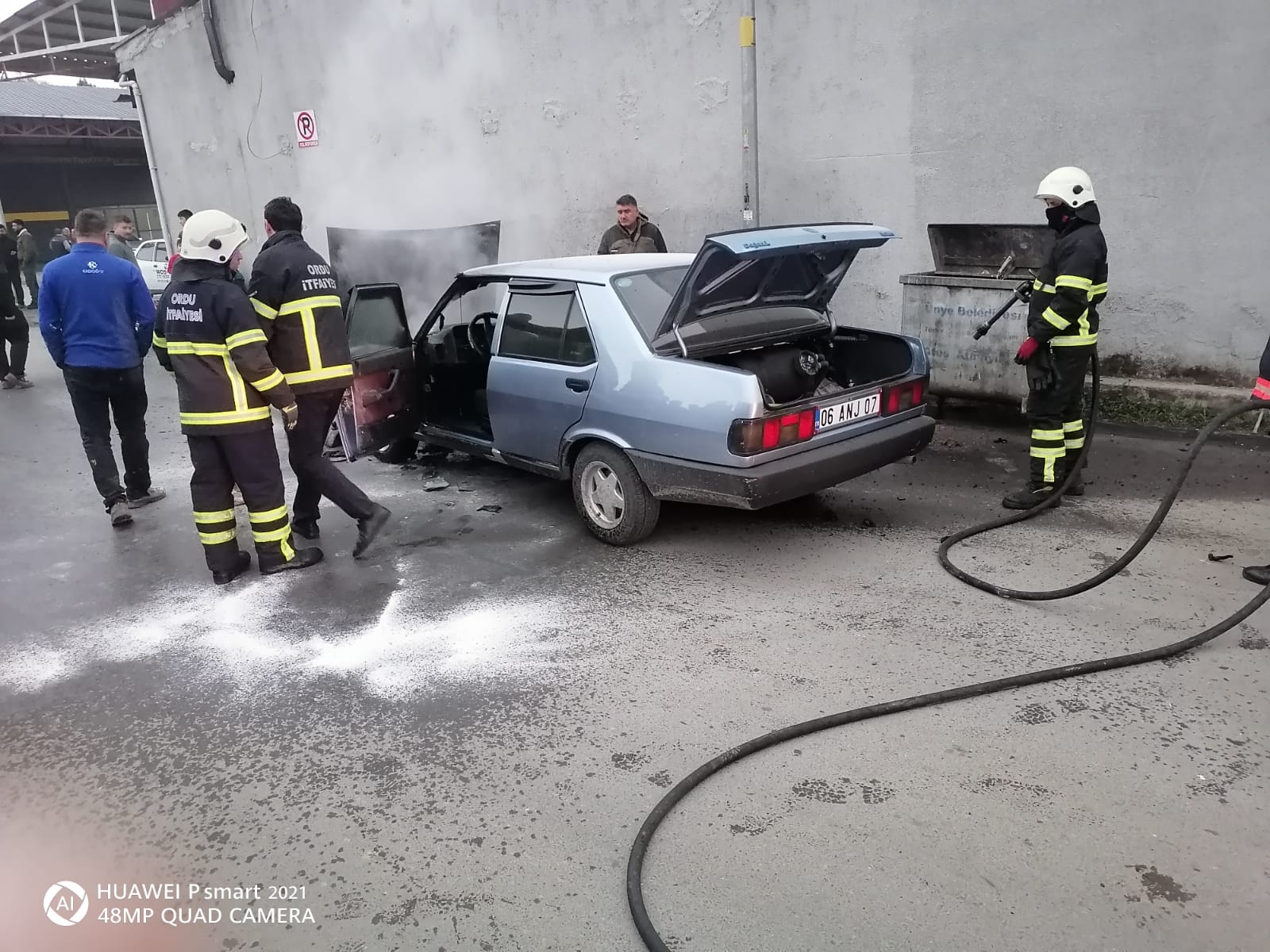 Ünye Sanayi Sitesi’nde bugün