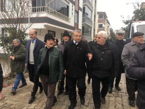 CHP BAŞKAN ADAYI ÖZTÜRK, BAYRAMCA MAHALESİNDE VATANDAŞLARLA BULUŞTU