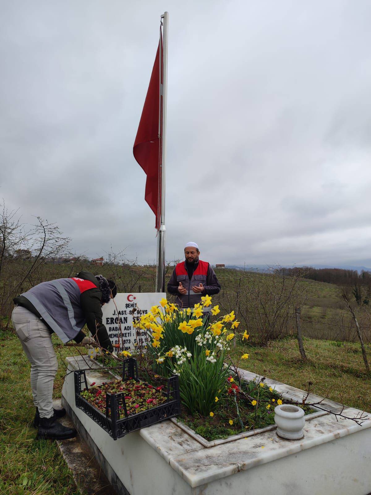 BÜYÜKŞEHİR, ŞEHİTLERİMİZİ UNUTMADI Ordu