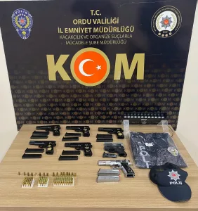 ORDU’DA KAÇAKÇILIK OPERASYONU