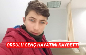 ORDULU  GENÇ TRAFİK KAZASINDA HAYATINI KAYBETTİ