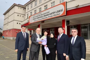 Vali Erol, OBB Ordu Anadolu İmam Hatip Lisesi’ni Ziyaret Etti