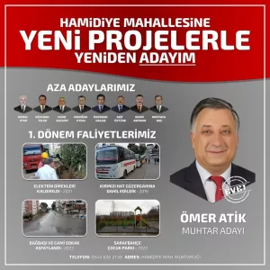 Ömer Atik: Mahalledeki Vatandaşları Ziyaret Ediyor ve Destek Bekliyor