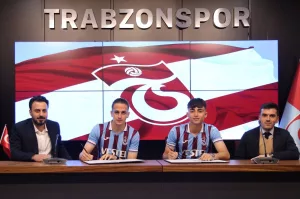 ÜNYE’Lİ MUHAMMED ALİ TRABZONSPOR İLE PROFESYONEL SÖZLEŞME İMZALADI