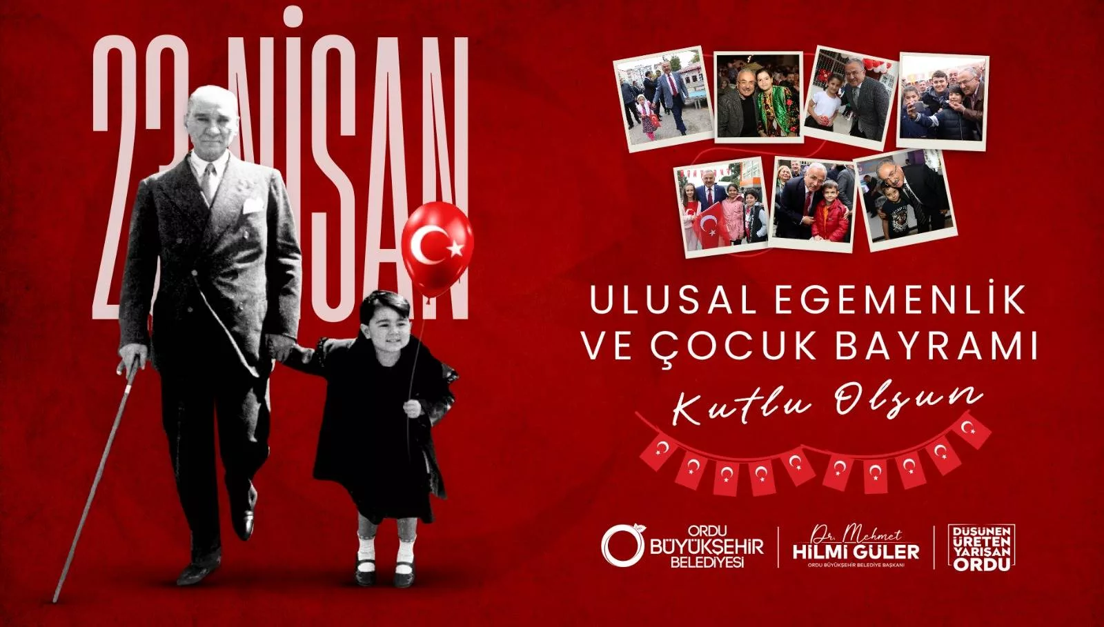 BAŞKAN GÜLER’DEN 23 NİSAN