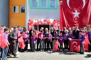 Kırlı İlkokulu-Ortaokulu’nda Hayırseverler Tarafından Yaptırılan Atölyelerin Açılışı Yapıldı