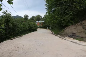 ÜNYE YENİKÖY’DE BETON YOL SEVİNCİ