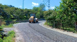 ÜNYE BAŞKÖY’DE YOL ÇALIŞMASI