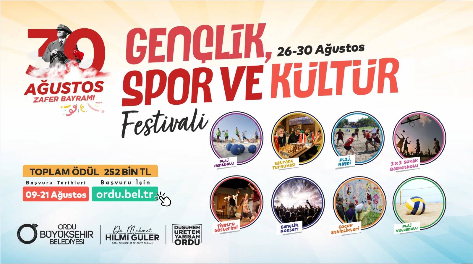 ORDU’DA FESTİVAL VAR Ordu