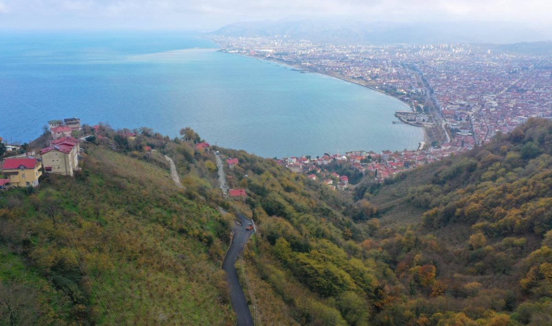 ESKİ BOZTEPE YOLU MODERLEŞİYOR