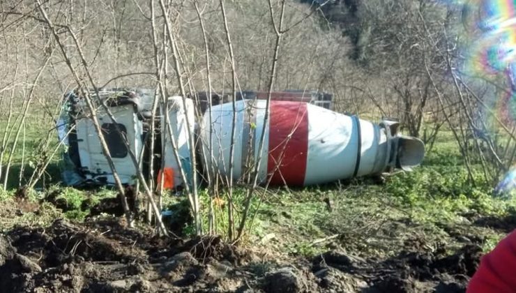 Ordu’da Beton Mikseri Fındık