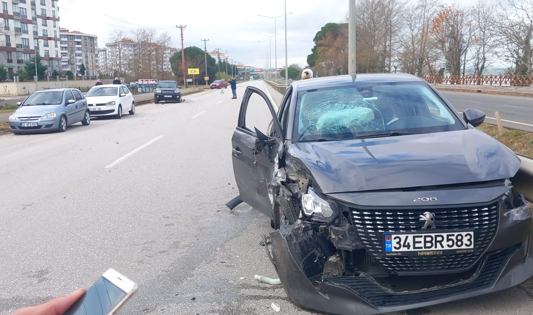 Ünye’de Trafik Kazası: Araçlar