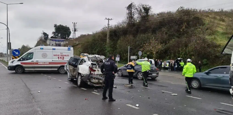 Ordu’da Zincirleme Kaza: 5