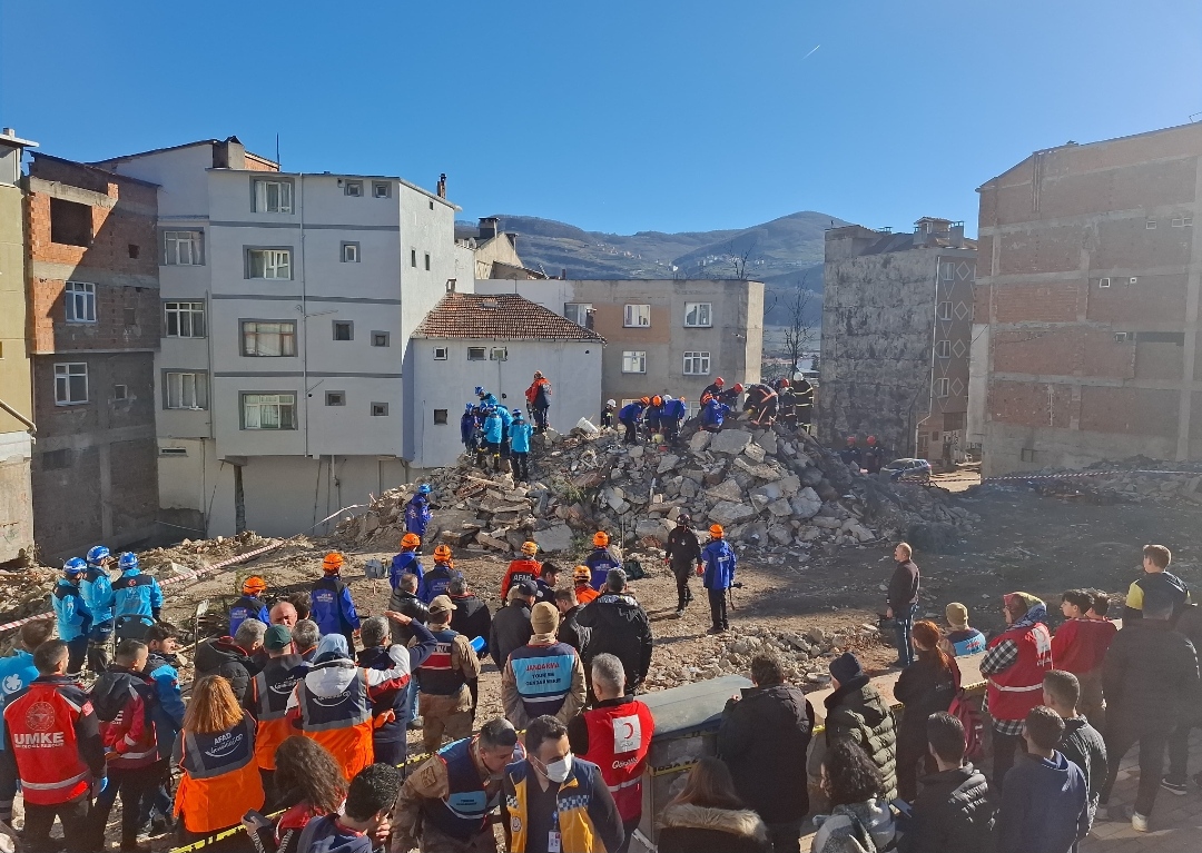 Deprem Saha Tatbikatı Yapıldı