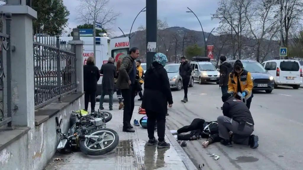 Trafik Kazası: Motosiklet Sürücüsü