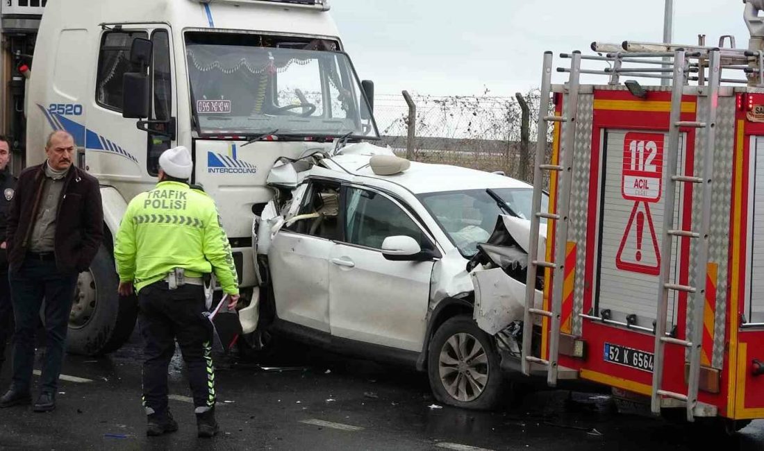 Ordu’da Zincirleme Trafik Kazası: