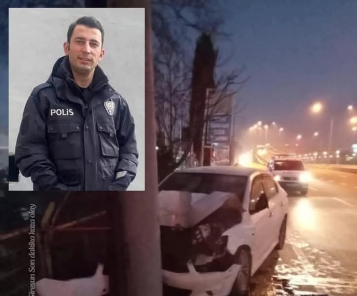 Polis Memuru Bilal Keskin, Bursa’da Geçirdiği Trafik Kazasında Şehit Oldu