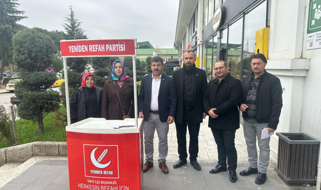 Yeniden Refah Partisi Ünye İlçe Başkanı Mehmet Üstündağ’dan Kaledere Mahallesi